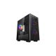 DEEPCOOL Ház Mini-ITX/Micro-ATX MATREXX 40 3FS Tápegység nélkül, Fekete, Üvegfalú