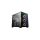 DEEPCOOL Ház ATX CG530 4F, Tápegység nélkül, Fekete, Üvegfalú
