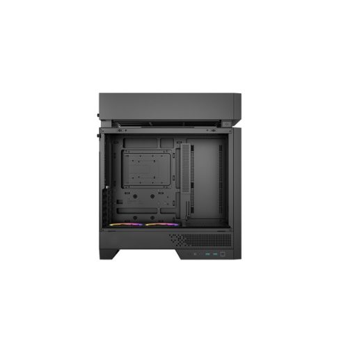 DEEPCOOL Ház ATX CL660, Tápegység nélkül, Fekete, Üvegfalú