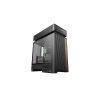 DEEPCOOL Ház ATX CL6600, Vízhűtéssel, Tápegység nélkül, Fekete, Üvegfalú