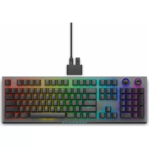 Alienware Tri-Mode Wireless Gaming Keyboard - AW920K - US (QWERTY) - Dark Side of the Moon