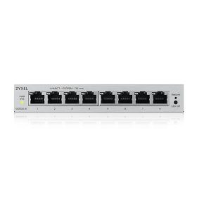   ZYXEL Switch 8x1000Mbps Fémházas Asztali, Web menedzselés, GS1200-8V3-EU0101F