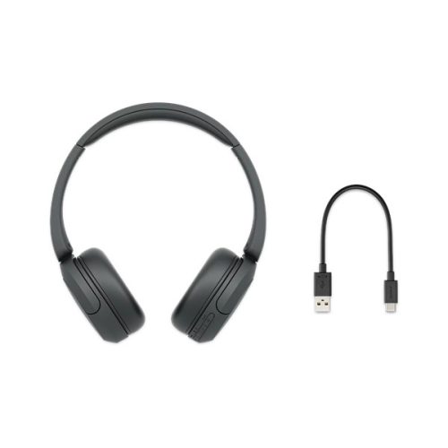 SONY WHCH520B.CE7 Vezeték nélküli Fejhallgató, Fekete