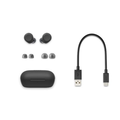 SONY WFC710NB.CE7 Vezeték nélküli Zajszűrős Fülhallgató, Fekete