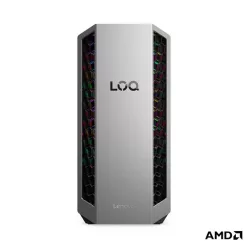   LENOVO LOQ Tower 26ADR10, AMD Ryzen 7 8745HX, 16GB, 512GB, RTX 5060 8GB, NoOS, Luna Grey + Eclipse Black