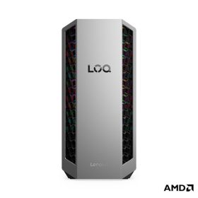   LENOVO LOQ Tower 26ADR10, AMD Ryzen 7 8745HX, 16GB, 512GB, RTX 5060 8GB, NoOS, Luna Grey + Eclipse Black