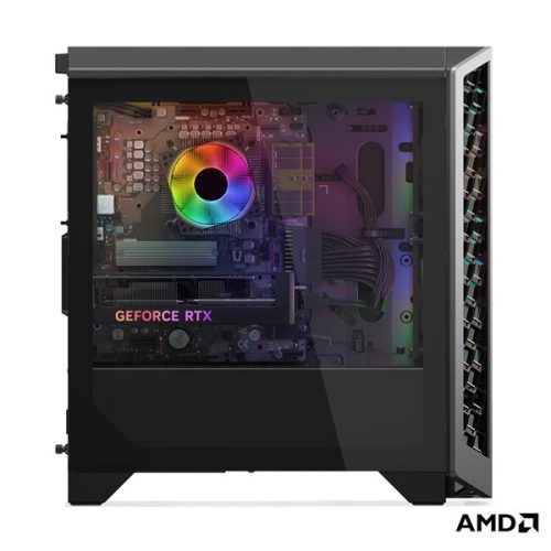 LENOVO LOQ Tower 26ADR10, AMD Ryzen 7 8745HX, 32GB, 1TB, RTX 5060 8GB, NoOS, Luna Grey + Eclipse Black