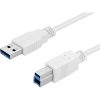 SANDBERG USB 3.0 A-B kábel 1.8 m
