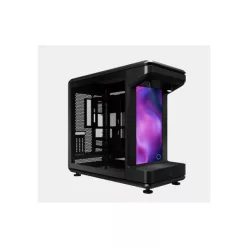   COOLER MASTER Ház ATX MASTERFRAME 360 Stage LCD,Tápegység nélkül, Fekete