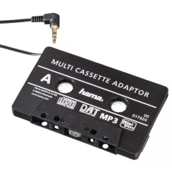 HAMA 17524, CD ADAPTER KAZETTA AUTORÁDIÓHOZ, FEKETE