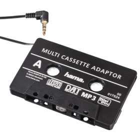 HAMA 17524, CD ADAPTER KAZETTA AUTORÁDIÓHOZ, FEKETE