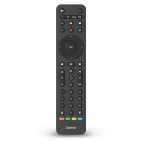   HAMA 221053, UNIVERZÁLIS TÁVIRÁNYÍTÓ "FITV" 4IN1, FEKETE
