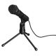 HAMA 139905, ASZTALI MIKROFON "MIC-P35 ALLROUND" , FEKETE