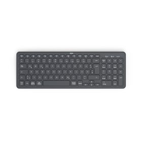   HAMA 173057, BILLENTYŰZET "WK-300",FEKETE, VEZETÉK NÉLKÜLI