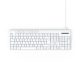 HAMA 173053, BILLENTYŰZET "CK-200",USB, FEHÉR