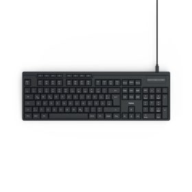 HAMA 173052, BILLENTYŰZET "CK-200", USB, FEKETE