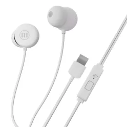 MAXELL Fülhallgató, IN-BAX, fehér, USB-C
