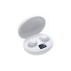 WHITE SHARK GEB-TWS02W VORTEX-W bluetooth fülhallgató, fehér