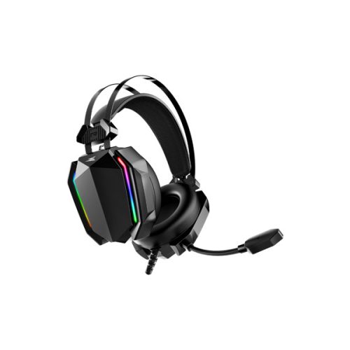 BARACUDA BGH-041B SEAGUL-B vezetékes gamer fejhallgató mikrofonnal, fekete