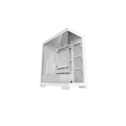   DEEPCOOL Ház ATX CG580 WH, Tápegység nélkül, fehér, Üvegfalú