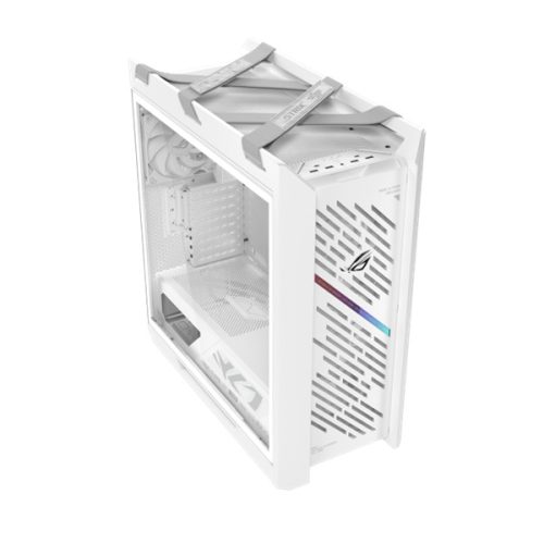 ASUS Ház ROG Strix Helios II GX601S, Tápegység nélkül, Fehér, Üvegfalú