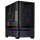 ASUS Ház Prime AP202, Tápegység nélkül, Fekete, Üvegfalú