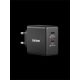 LENOVO AC Adapter - Dual USB-C 65W GaN Charger Black - EU