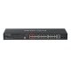 MERCUSYS Switch 28x1000Mbps(24xPOE+) + 2xSFP, Fémházas Asztali Rackes, MS128GP