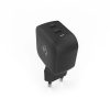 Nedis WGCHA45WBK töltő 45 W | GaN | PD3.0, Gyorstöltési funkció, 2,25 / 3,0 A, 2x USB-C, Automatikus feszültségválasztás