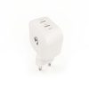 Nedis WGCHA45WWT töltő 45 W | GaN | PD3.0, Gyorstöltési funkció, 2,25 / 3,0 A, 2x USB-C, Automatikus feszültségválasztás