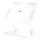 MEDIA-TECH Notebook Állvány állítható ergonómikus 10-17" fehér