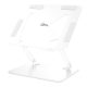 MEDIA-TECH Notebook Állvány állítható ergonómikus 10-17" fehér