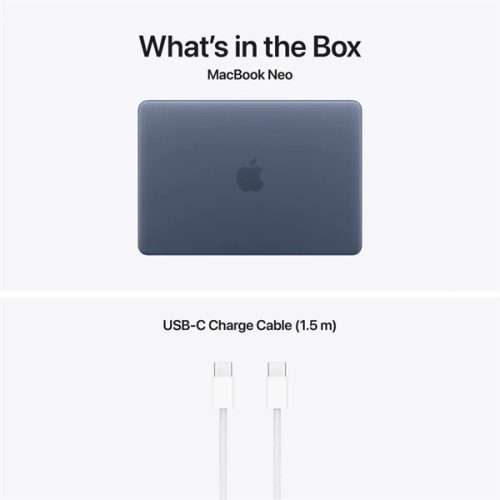 Apple Macbook NEO, 13" A18 PRO , 8GB/256GB -  Indigo - HUN KB