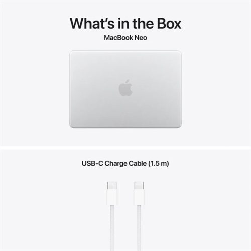 Apple Macbook NEO, 13" A18 PRO , 8GB/512GB -  Silver - HUN KB