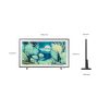 SAMSUNG QE43LS03FAUXXH 43"/109cm The Frame QLED 4K Vision AI Smart TV, 3840x2160, 4xHDMI/2xUSB-A/1xUSB-C/WIFI