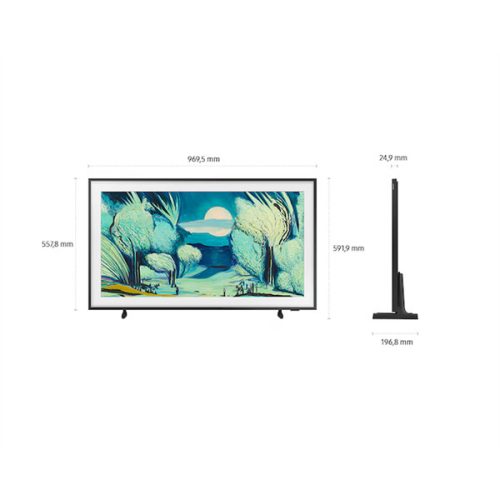 SAMSUNG QE43LS03FAUXXH 43"/109cm The Frame QLED 4K Vision AI Smart TV, 3840x2160, 4xHDMI/2xUSB-A/1xUSB-C/WIFI