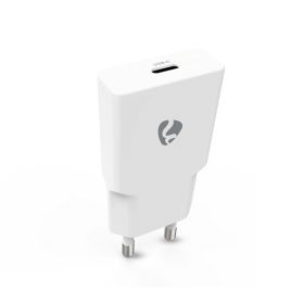   Nedis WCHAC20WT fali USB töltő, 20 W, GaN, PD3.0, 1,67 / 2,22 / 3,0 A, USB-C, automatikus feszültségválasztás