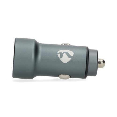 Nedis CCH1C1A48W szivargyújtós autós töltő, 48 W | 1,5 / 2,0 / 3,0 A, USB-A / USB-C, automatikus feszültségválasztás