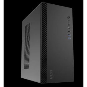   MSI Ház Micro ATX PRO SHIELD M100P, Tápegység nélkül, fekete