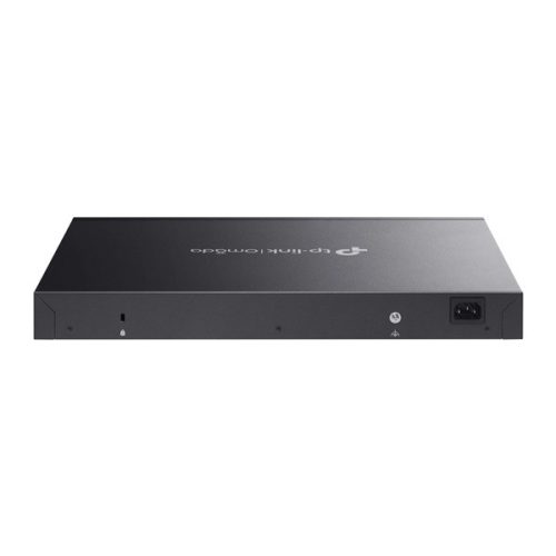 TP-LINK Switch 48x1000Mbps (8xPOE++ 90W + 40xPOE+ 30W) + 4x10G SFP+ + 2xkonzol port, Menedzselhető, SG3452XMPP