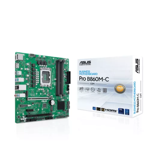ASUS Alaplap S1851 PRO B860M-C-CSM INTEL B860, mATX