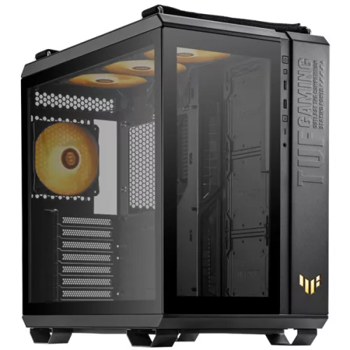 ASUS Ház TUF Gaming GT502 Plus, 650W (PRIME-650B-BLACK), Fekete, Üvegfalú