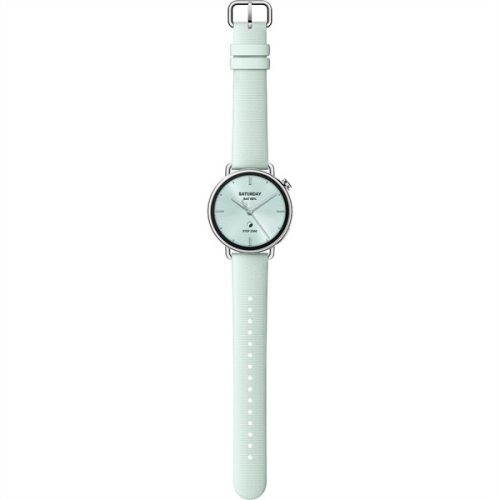 XIAOMI BHR080CGL S4 Okosóra flourgumi szíjjal, 41mm, Világoszöld