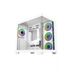   COOLER MASTER Ház ATX Elite 681 White, Tápegység nélkül, fehér