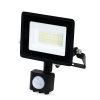 Nedis LLFLP16BLKmozgásérzékelős LED reflektor 20W, IP44, 4000 K, 1620 lm, 220 - 240 V AC 50/60 Hz, Energiaosztály: F