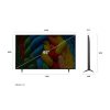 LG 65NANO80A3B 65"/164cm NanoCell AI 4K Smart TV, 3840x2160, 3xHDMI/2xUSB/Wifi/LAN