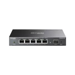   TP-LINK Switch 5x2.5Gbps + 1x10Gbps SFP+ Fémházas Easy Smart (Omada), ES206X-M2