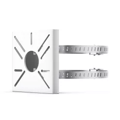   TP-LINK VIGI Oszlop rögzítő konzol kültéri/beltéri, alumínium 70-130mm Fehér, VMB-350