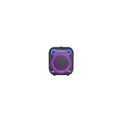   BLAUPUNKT PB6LED Hordozható Bluetooth hangszóró, LED, Karaoke, Fekete (RTVBLAS033)