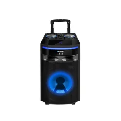   BLAUPUNKT PS6 Bluetooth hangszóró karaoke funkcióval, TWS, FM, AUX, 1 mikrofon, 600W, Fekete (RTVBLAS011)